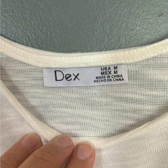 White Knit Tank - Picture 2 of 5